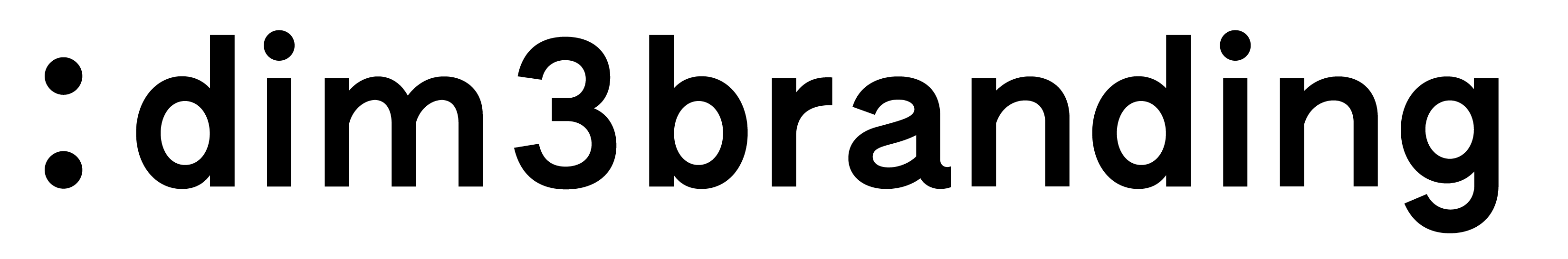 Dim3 branding