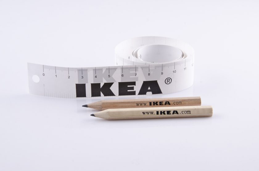Paper Tape Measure Stock Photo - Download Image Now - Ikea